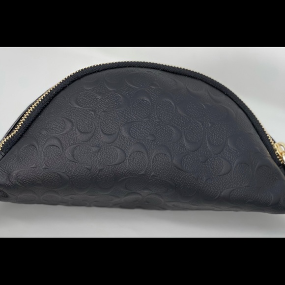 SOLD OUT!!!Coach Black Signature Belt Bag $328 - Picture 5 of 6